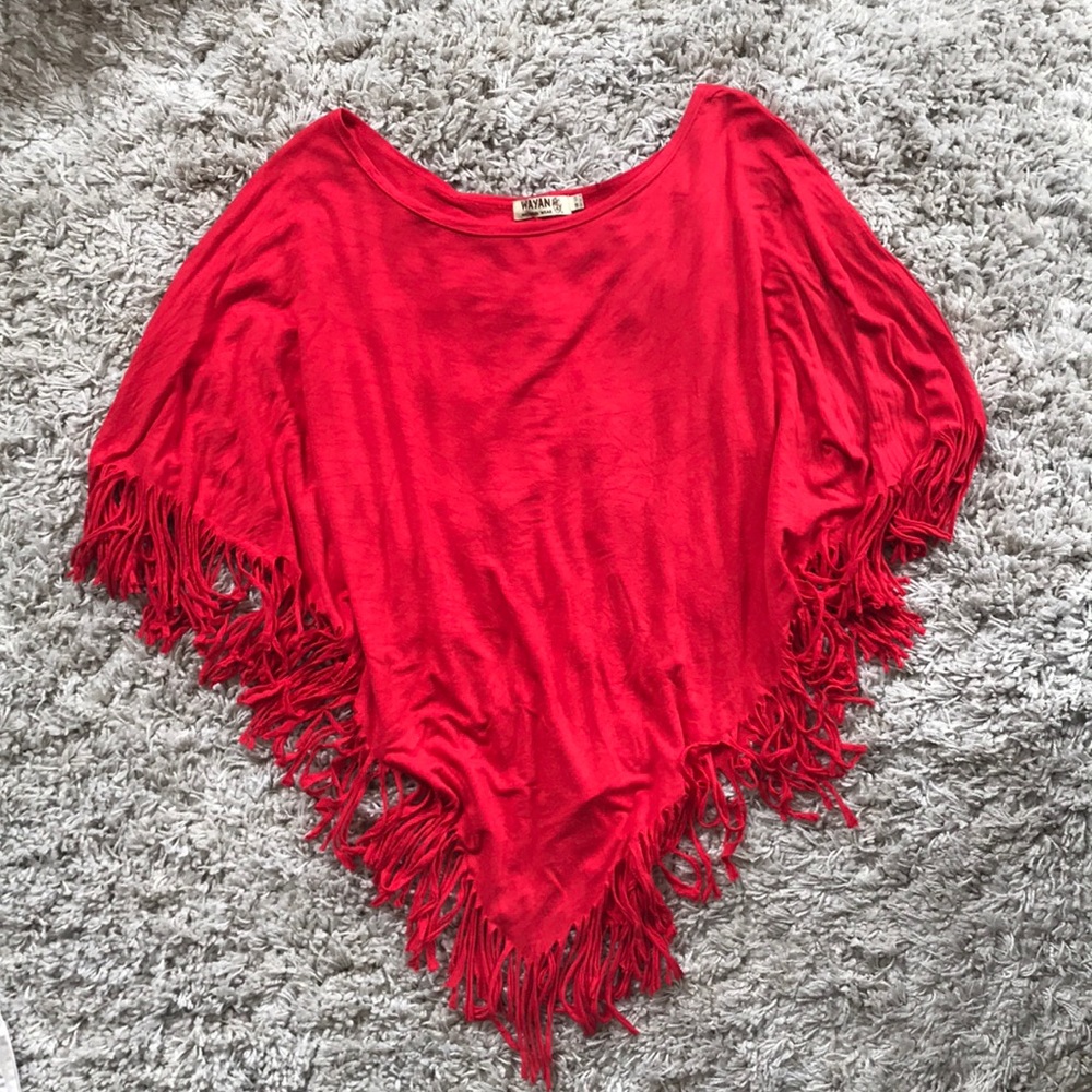 Fringe blouse
